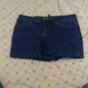 Girls jean shorts